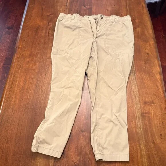 Duluth Trading Men’s Joggers Bundle (3 Pair) Size 46x30 Khaki & Gray - Picture 2 of 5